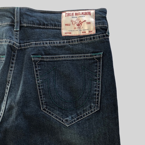 True Religion Ricky Single Needle Straight Jean W34 L34 Style: 70057 - Picture 7 of 14